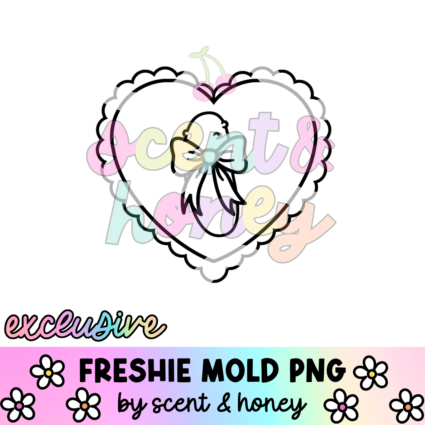 **SEMI-EXCLUSIVE** Laced Heart Pickle PNG Download