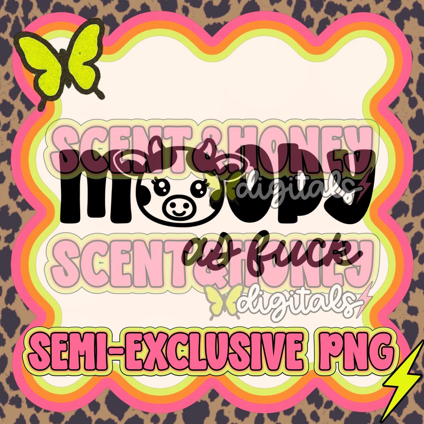 **SEMI-EXCLUSIVE** Moo-dy Cow PNG