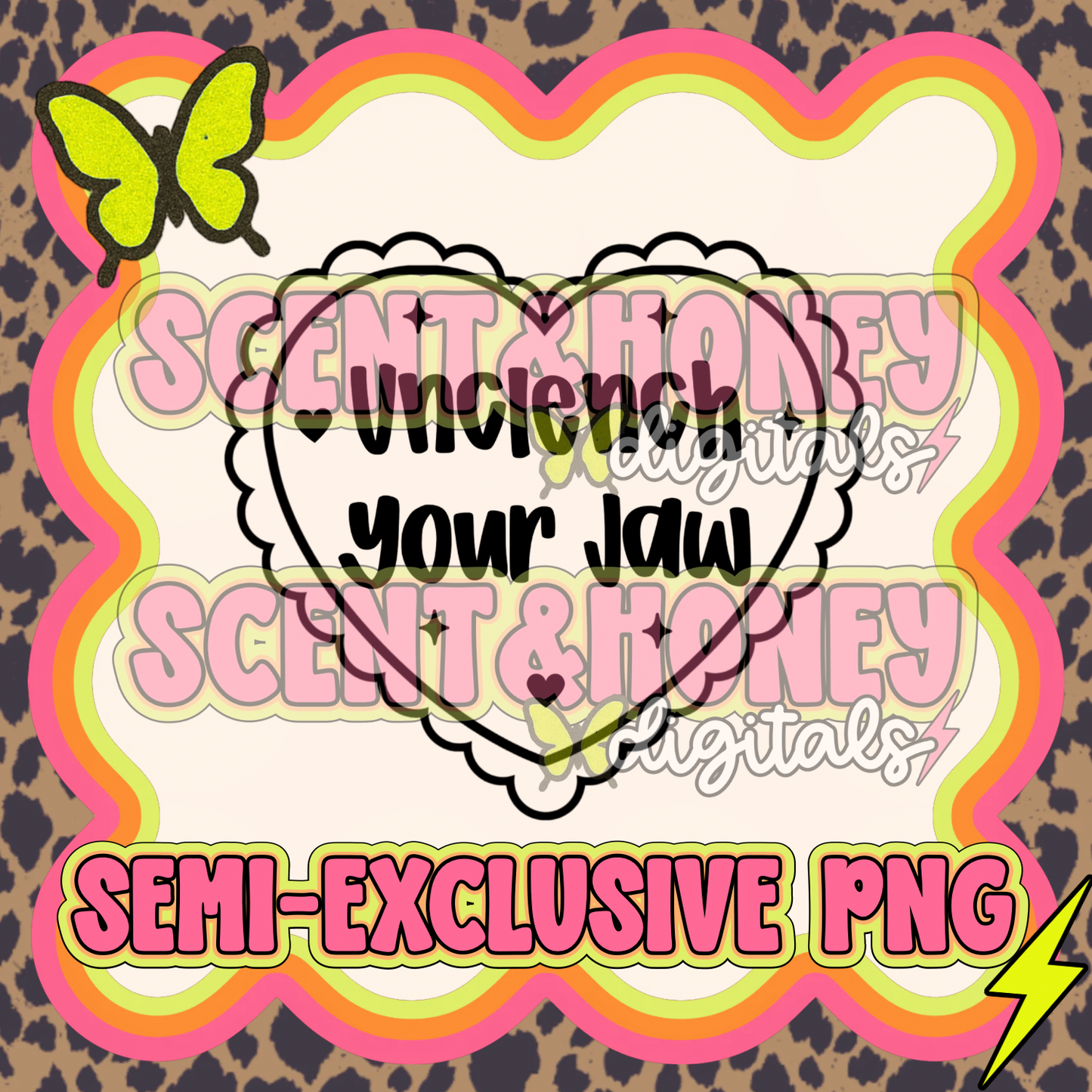 **SEMI-EXCLUSIVE** Unclench Your Jaw PNG