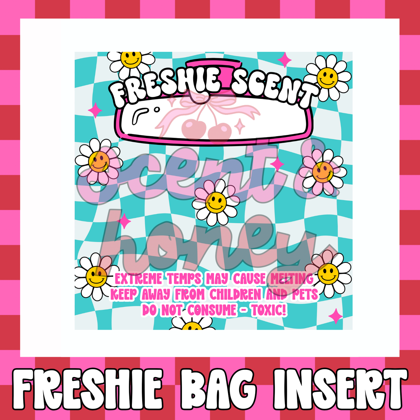 Retro Daisy Freshie Insert