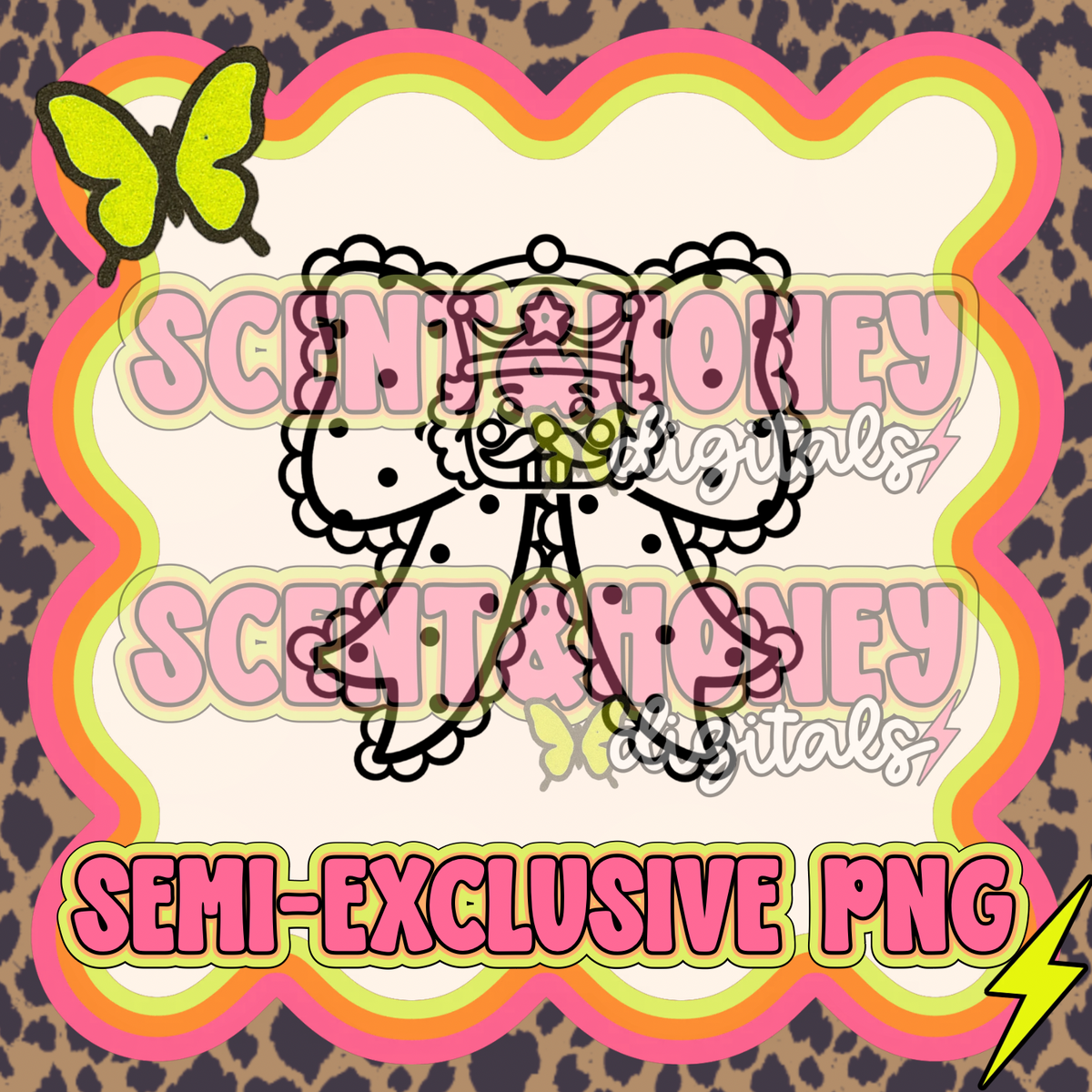 **SEMI-EXCLUSIVE** Nutcracker Bow PNG