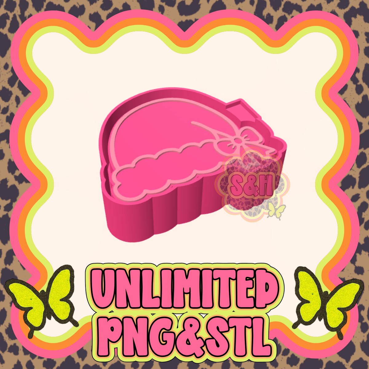 UNLIMITED - Santa Hat PNG/STL