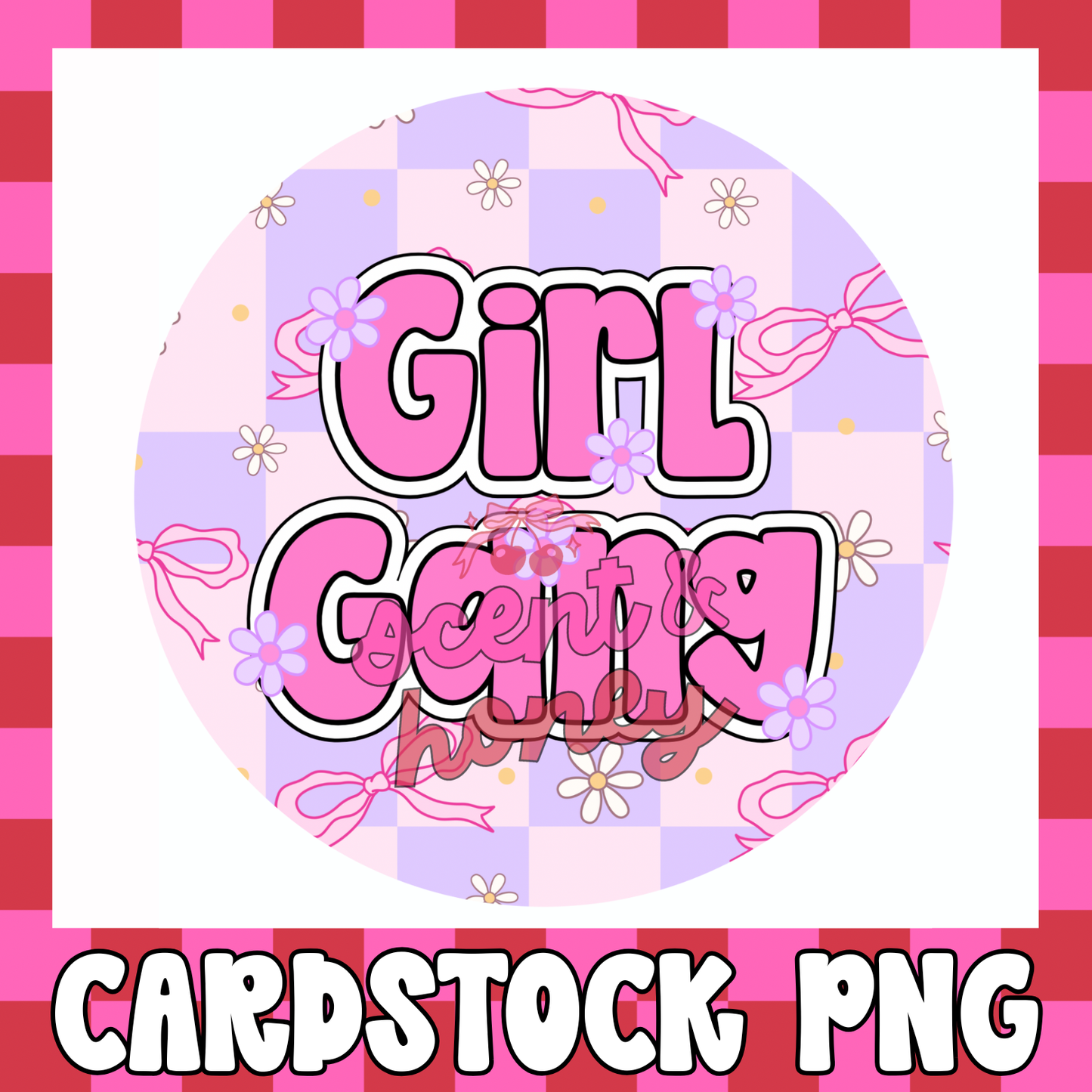 Girl Gang Cardstock PNG