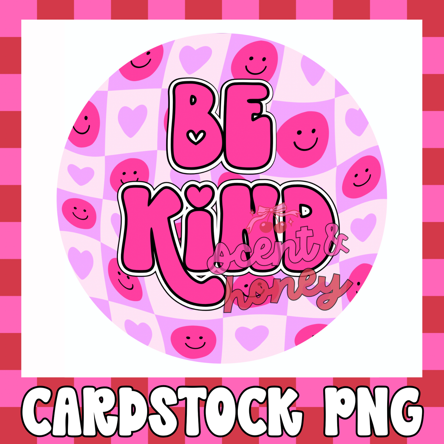 Be Kind Cardstock PNG
