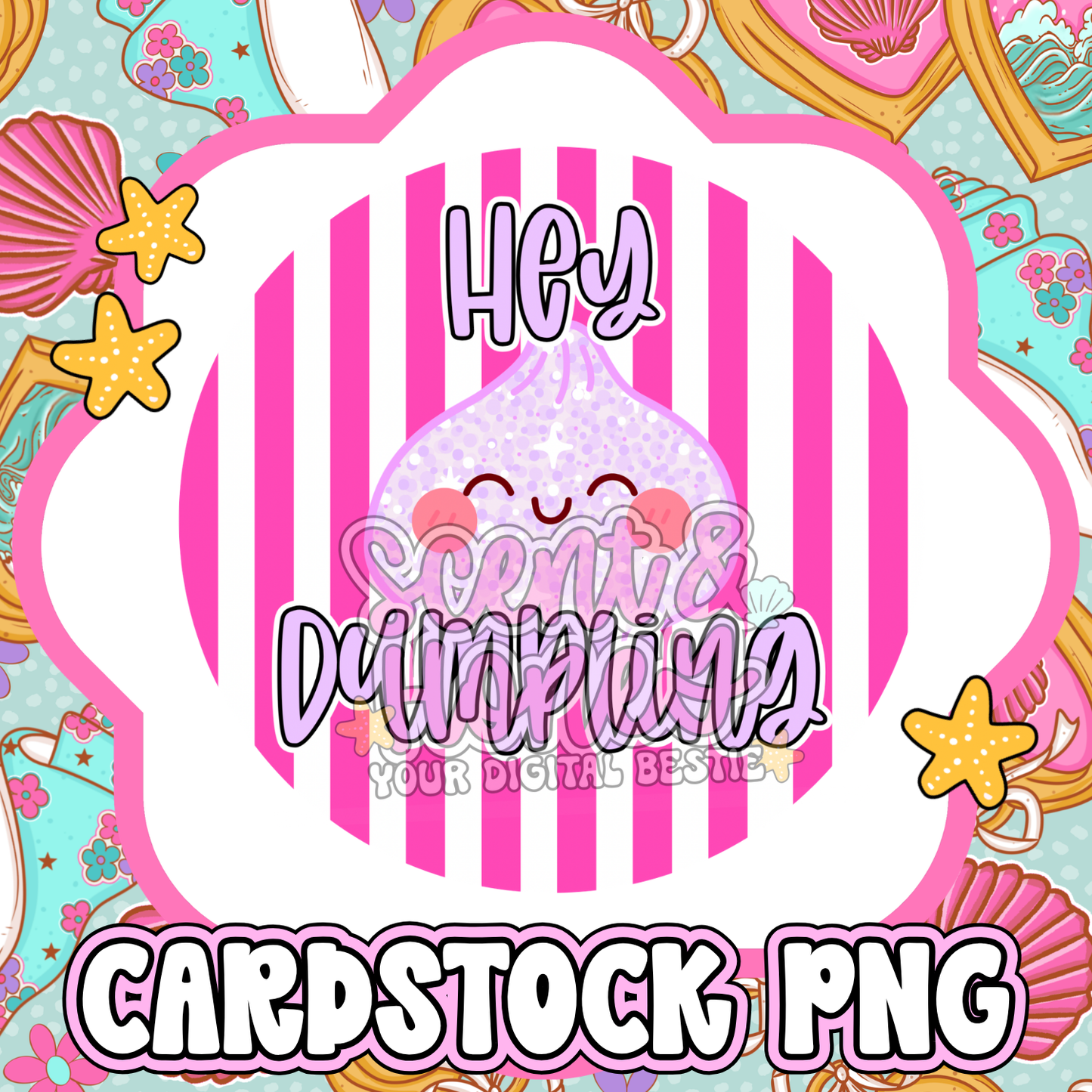 Hey Dumpling Cardstock PNG