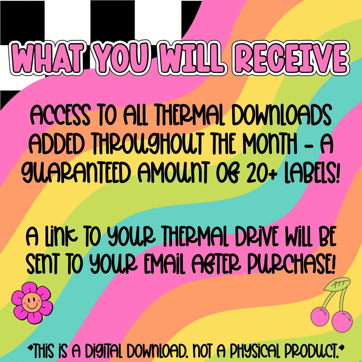 September Thermal Label Drive