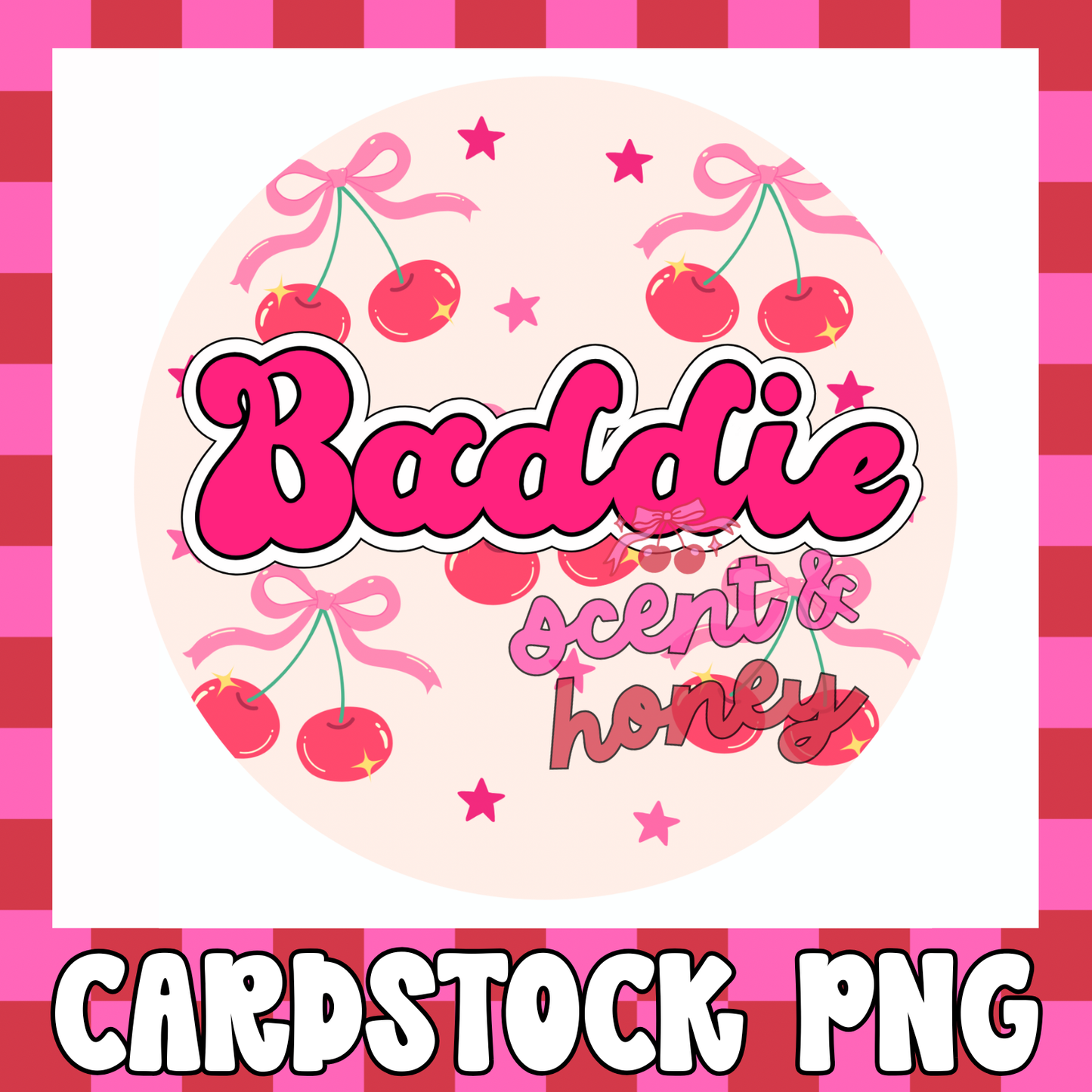 Baddie Cardstock PNG