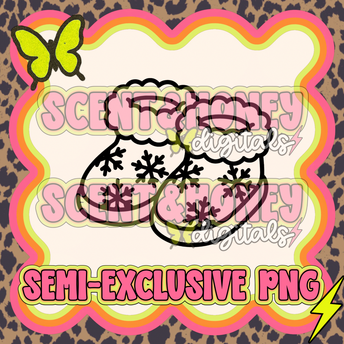 **SEMI-EXCLUSIVE** Cozy Boots (snowflakes)