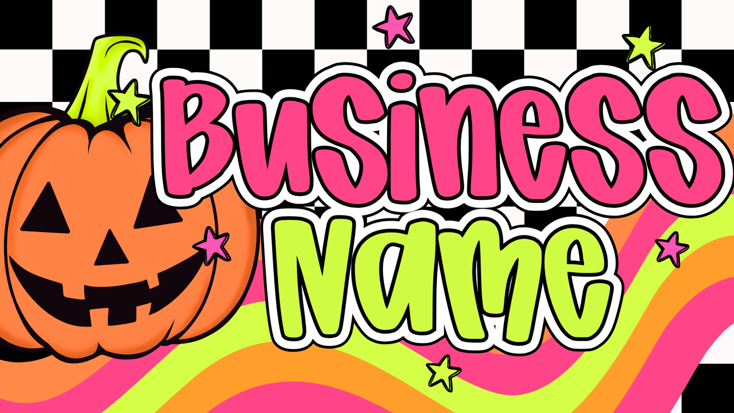Pre-Made Facebook Banner - Jack-o-Lantern