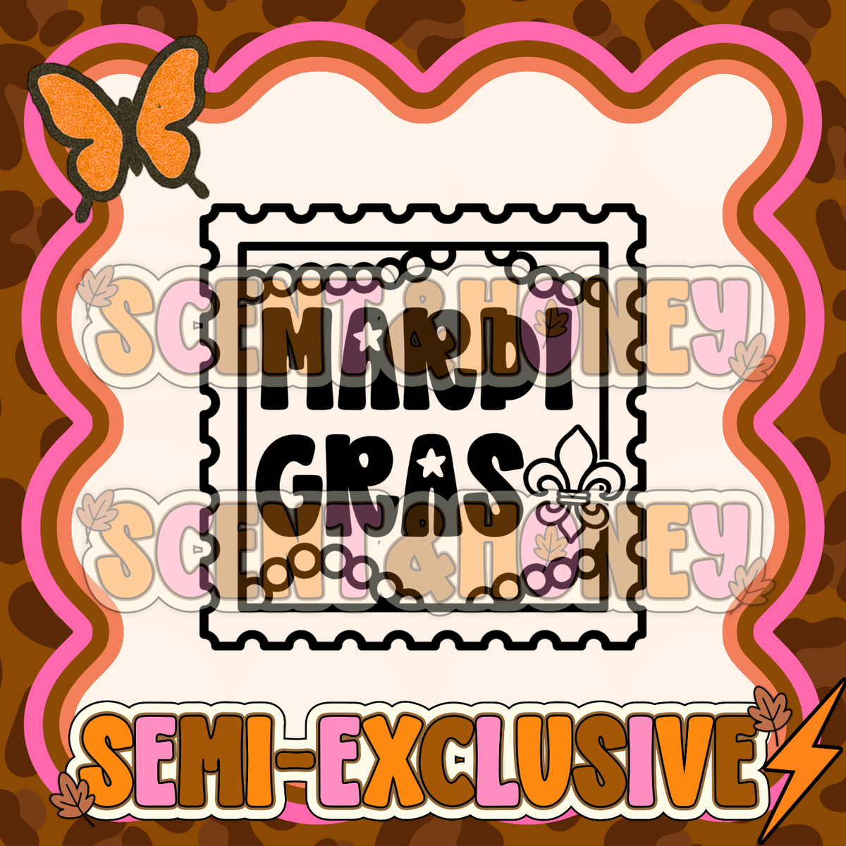 **SEMI-EXCLUSIVE** Mardi Gras Stamp PNG