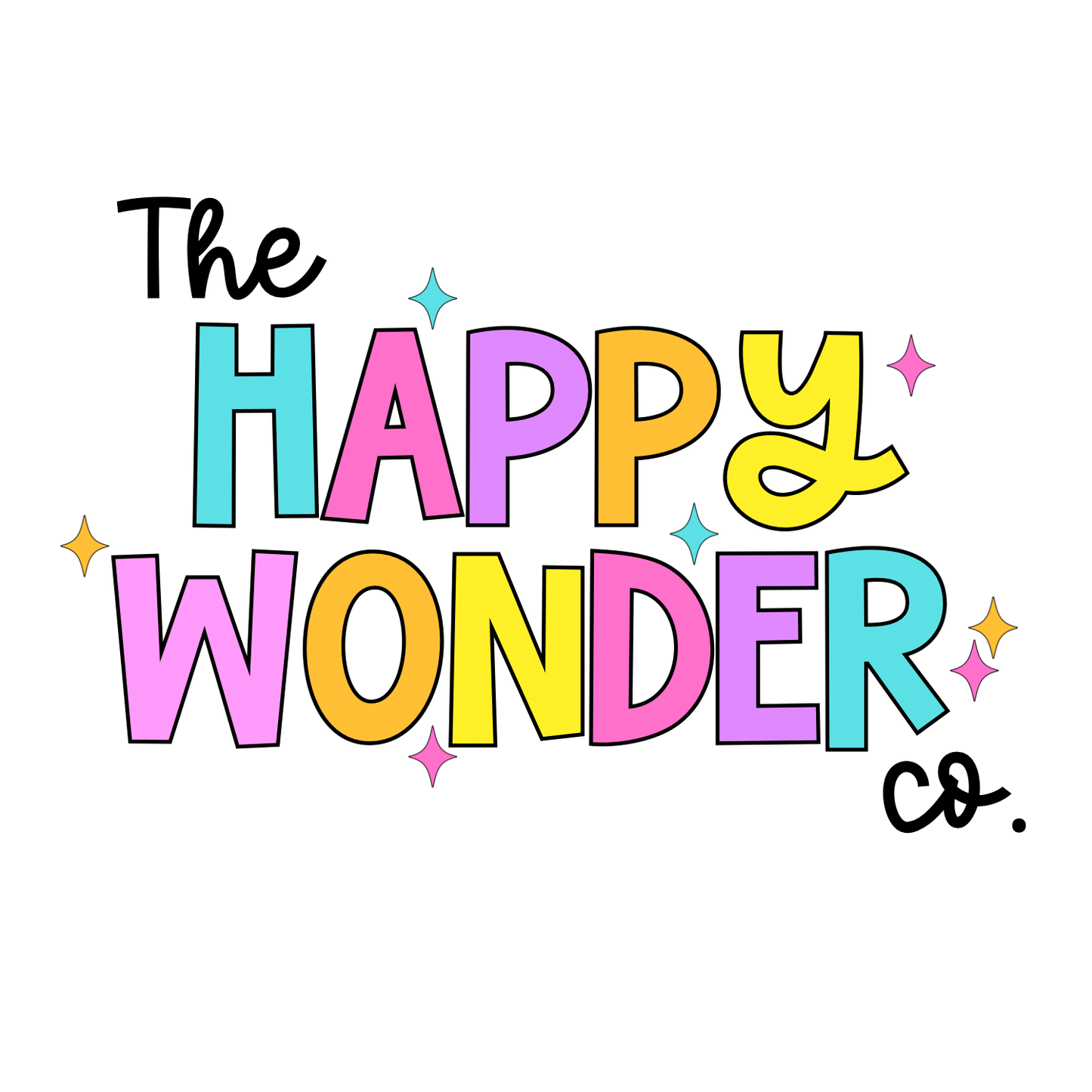 Pre-Made Logo + Watermark (Happy Wonder Version)