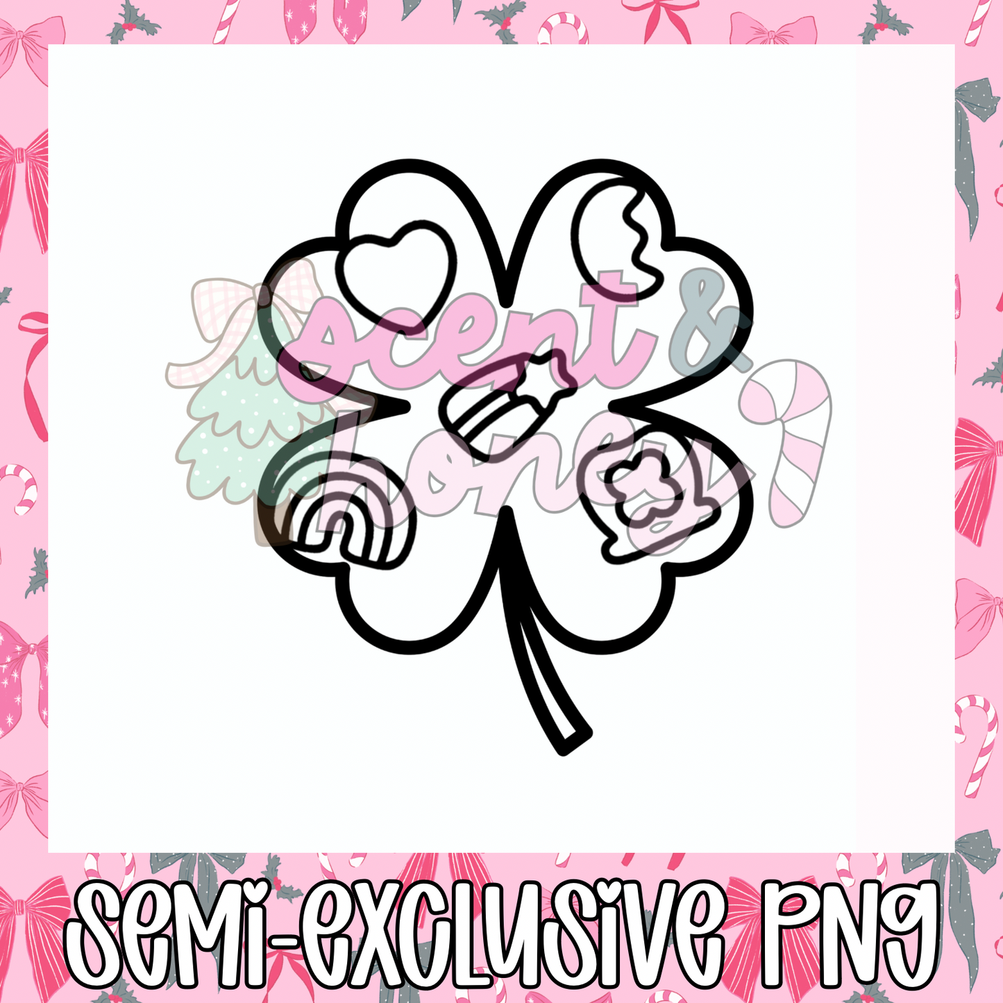 **SEMI-EXCLUSIVE** Lucky Clover PNG