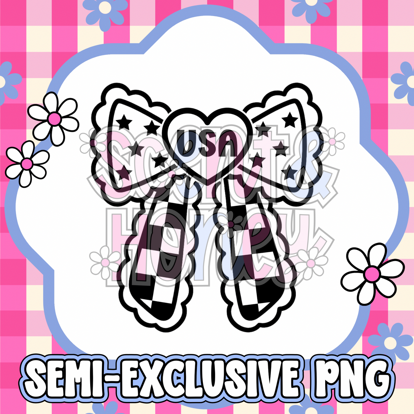 **SEMI-EXCLUSIVE** USA Bow PNG