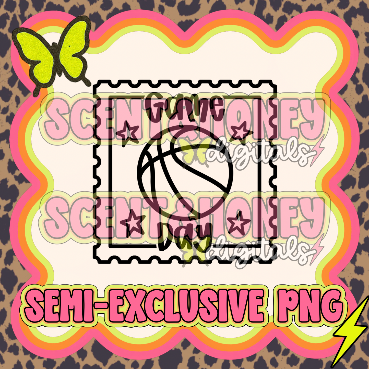 **SEMI-EXCLUSIVE** Game Day Basketball PNG