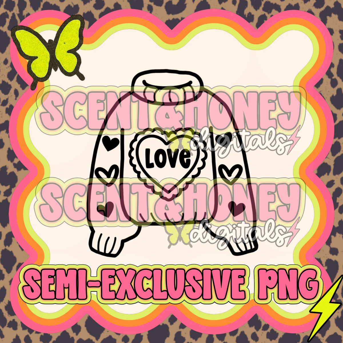 **SEMI-EXCLUSIVE** Love Sweater PNG