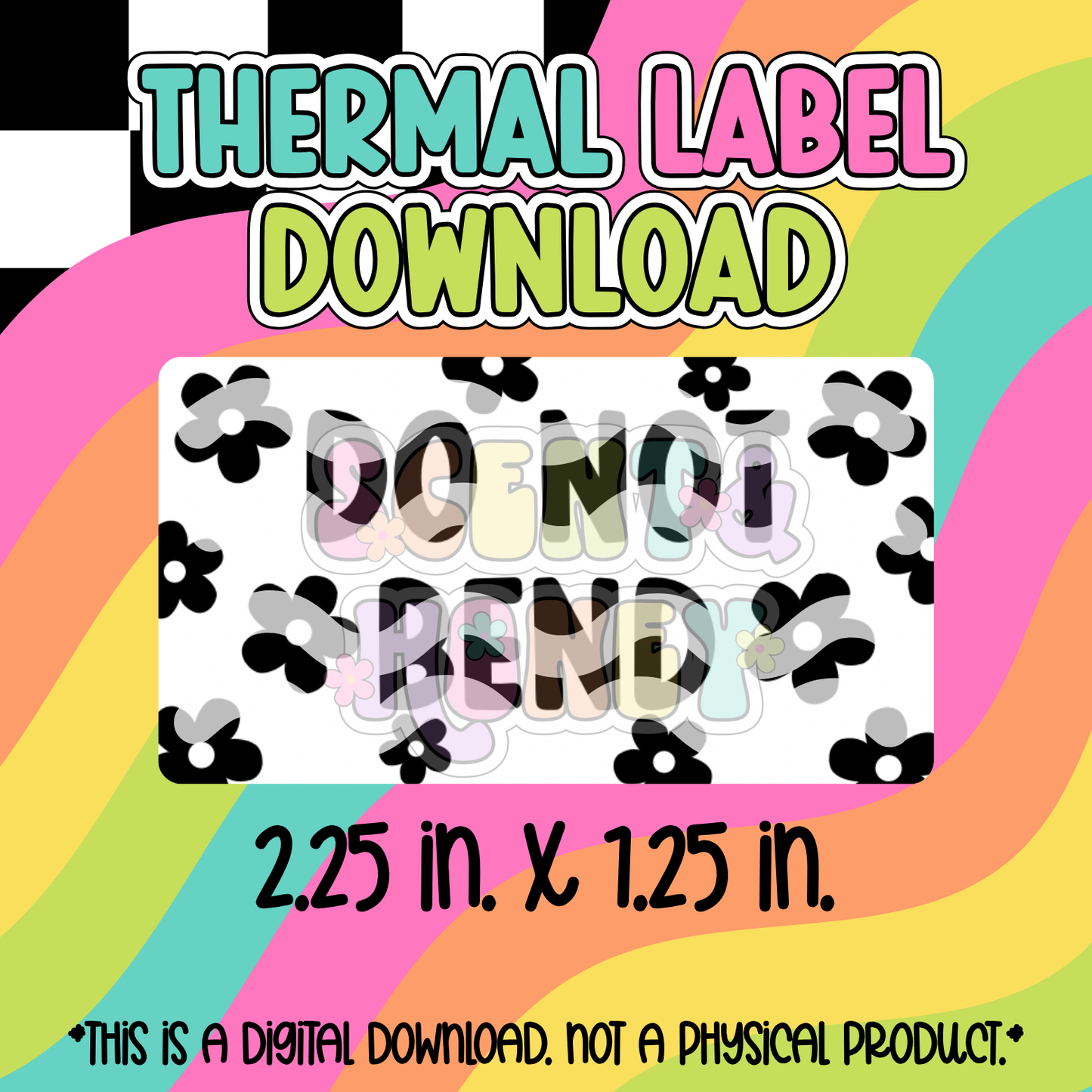 Do Not Bend Thermal Label