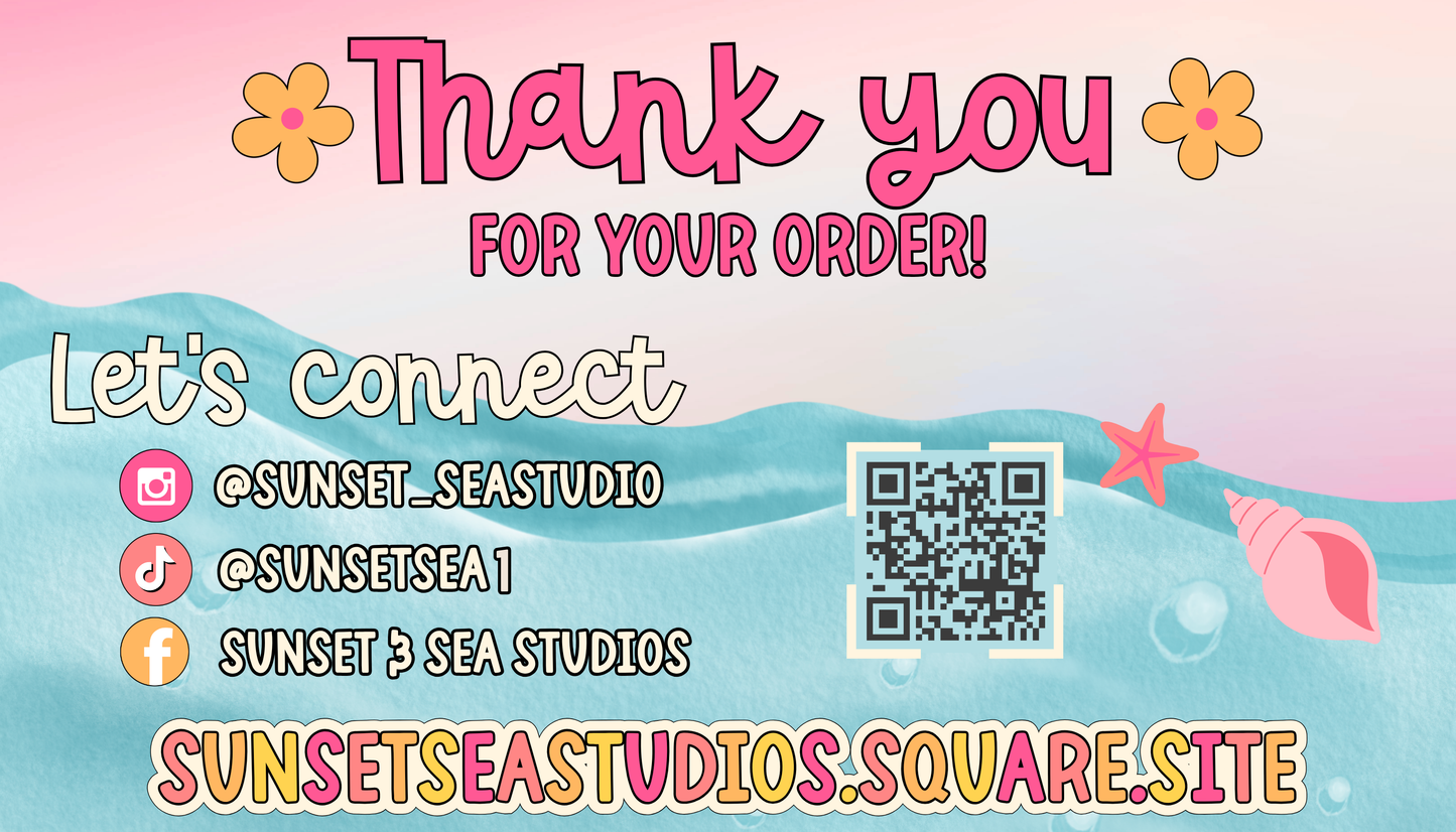 Custom Thank You Cards