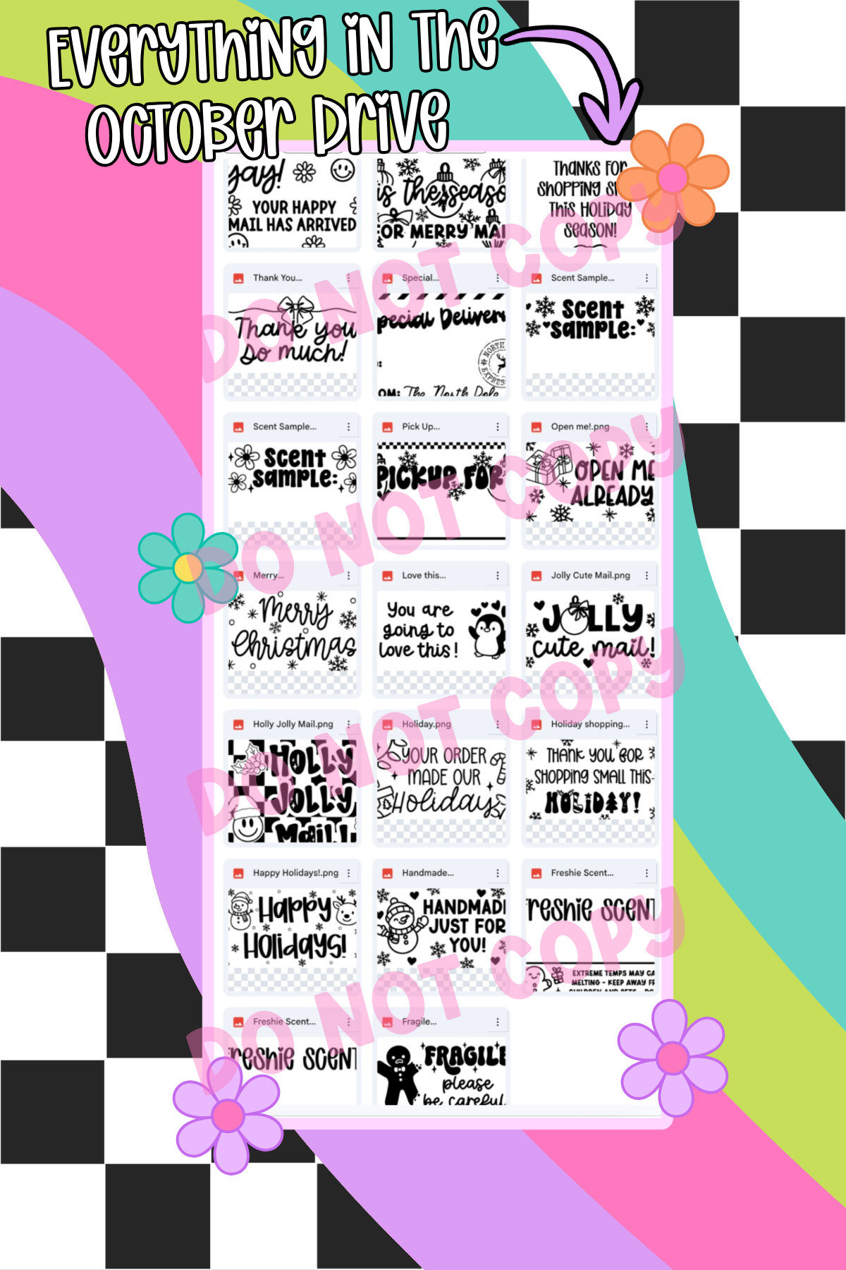 October Thermal Label Drive