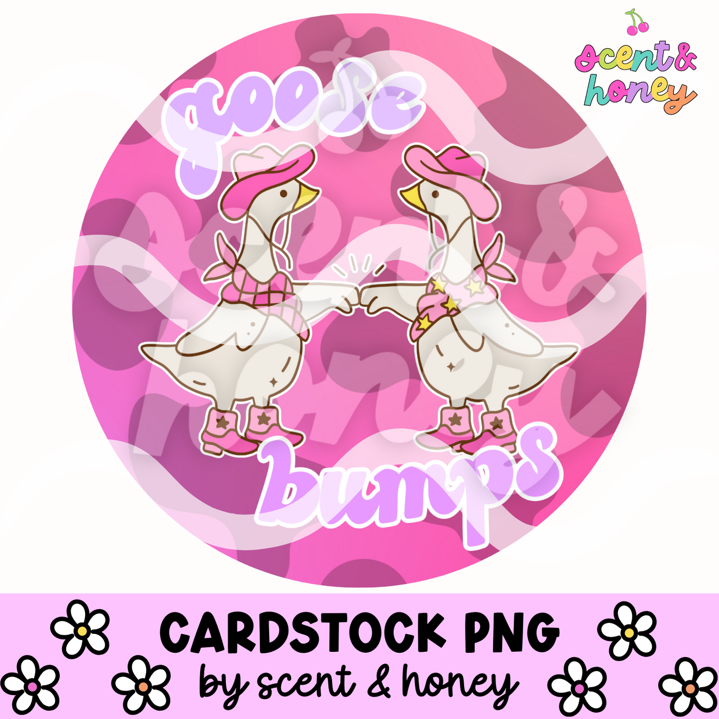 Goose Bumps Cardstock PNG