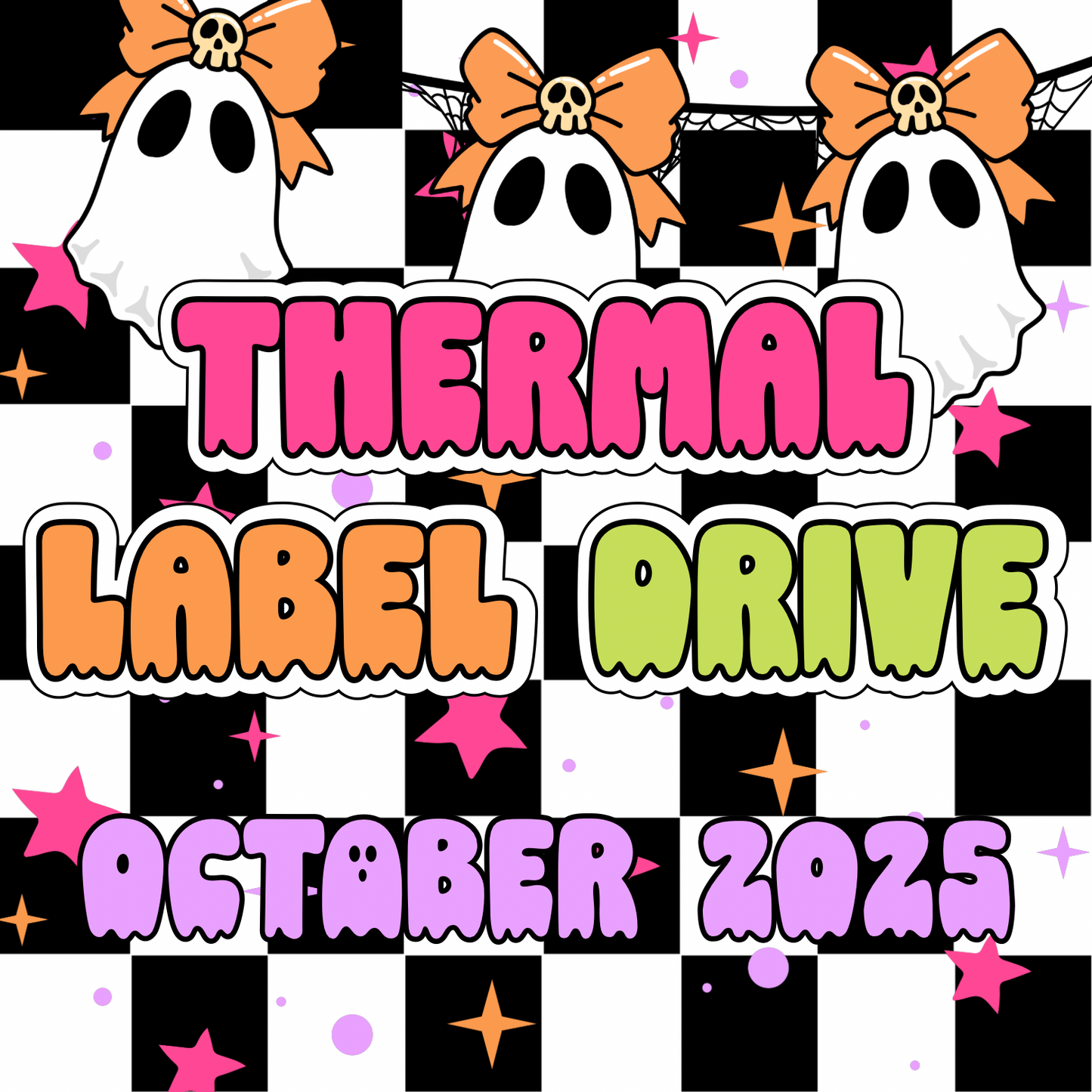 October Thermal Label Drive