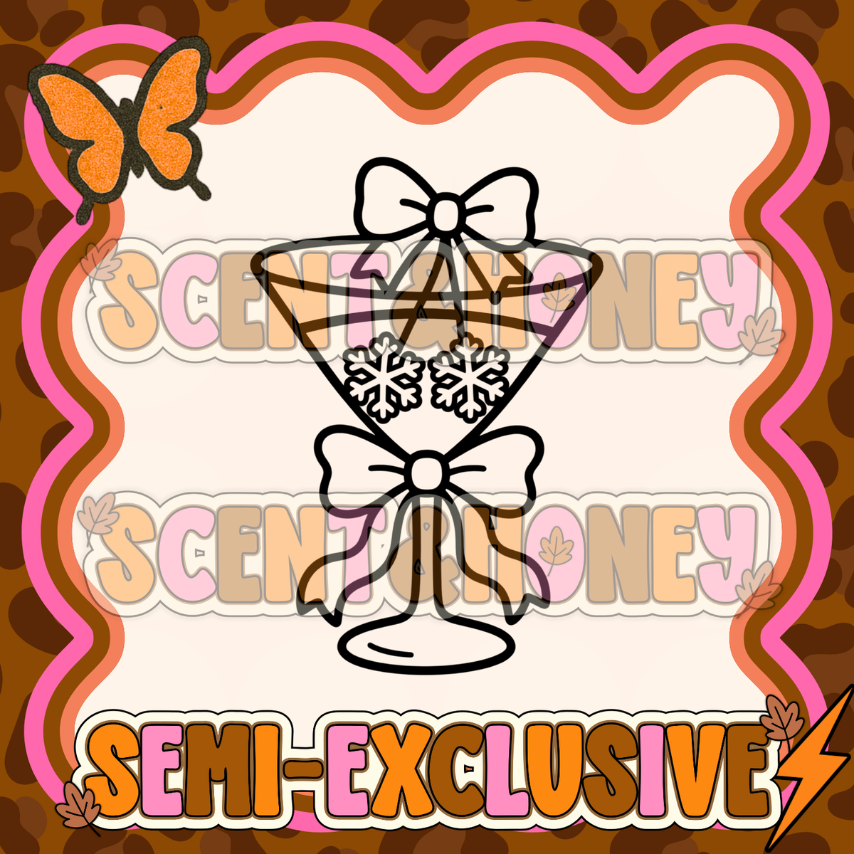 **SEMI-EXCLUSIVE** Snowflake Martini PNG