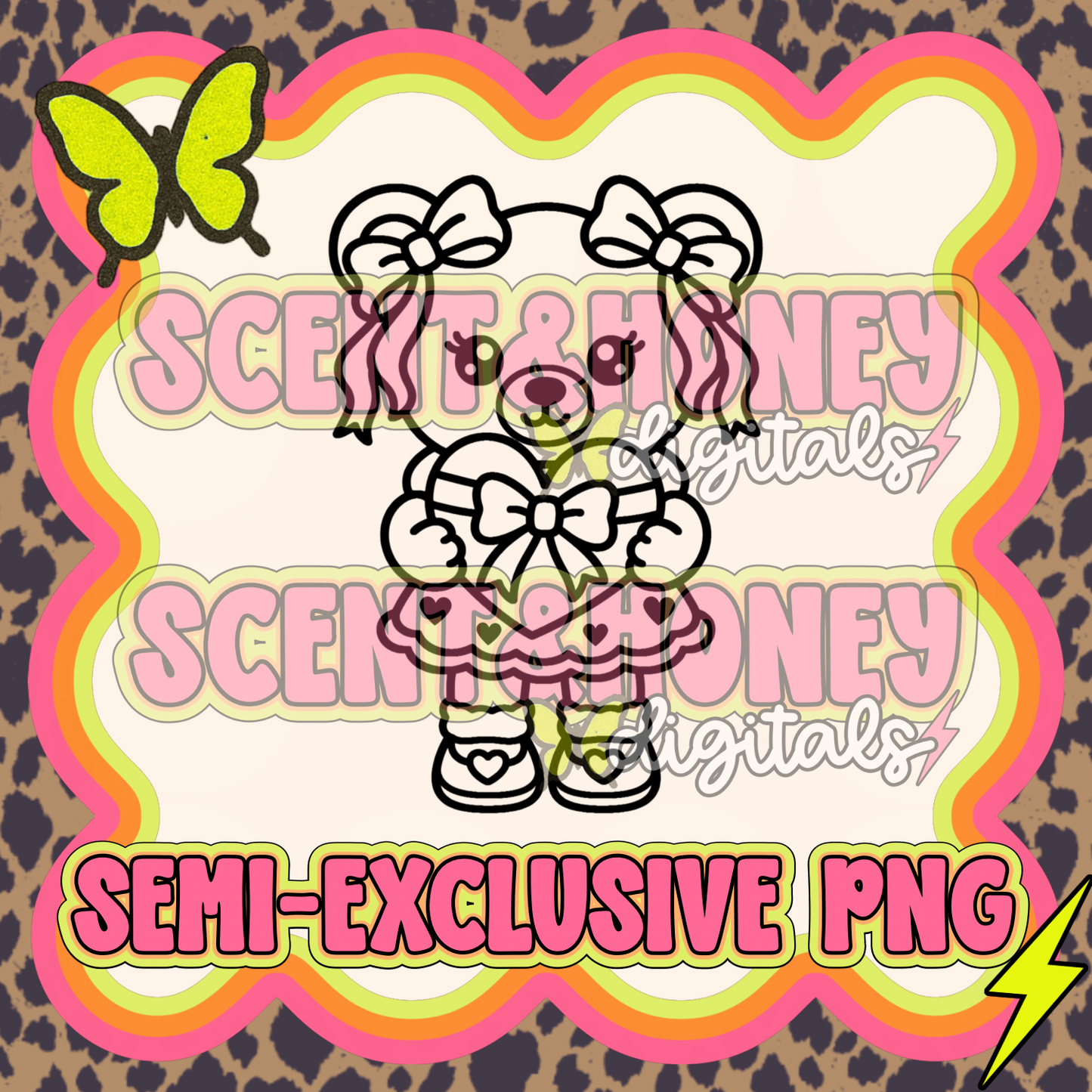 **SEMI-EXCLUSIVE** Cutie Valentine Bear PNG