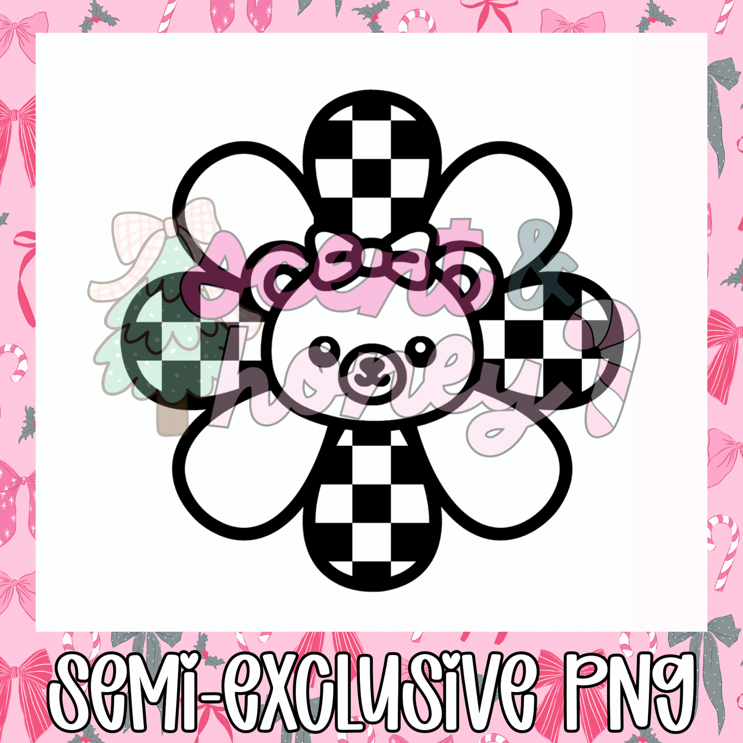 **SEMI-EXCLUSIVE** Bear Flower PNG