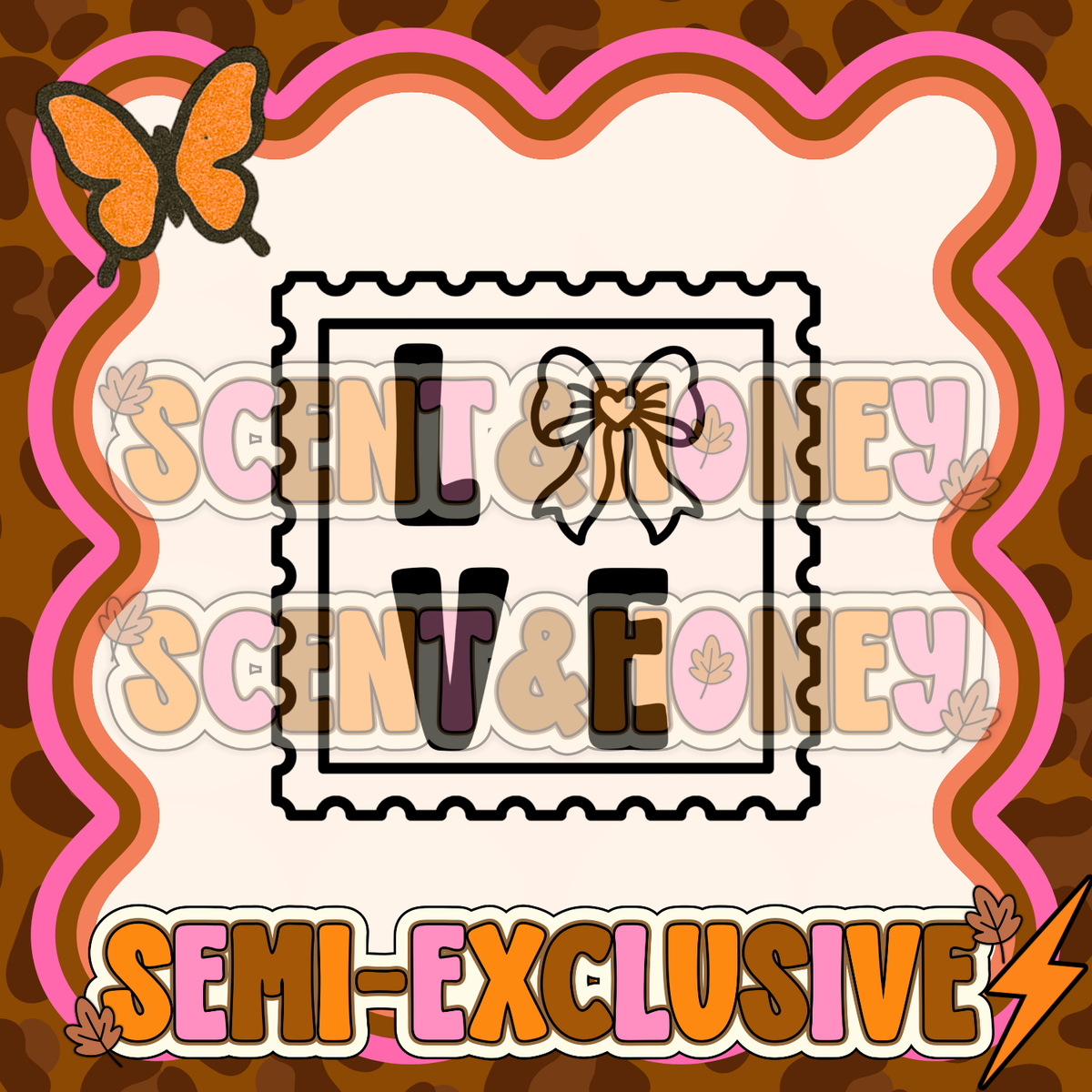 **SEMI-EXCLUSIVE** Love Bow Stamp PNG