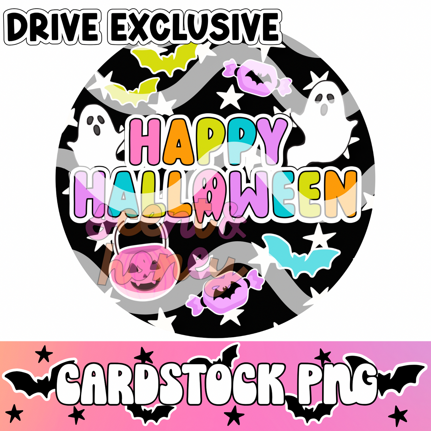 August 2025 Cardstock PNG Drive