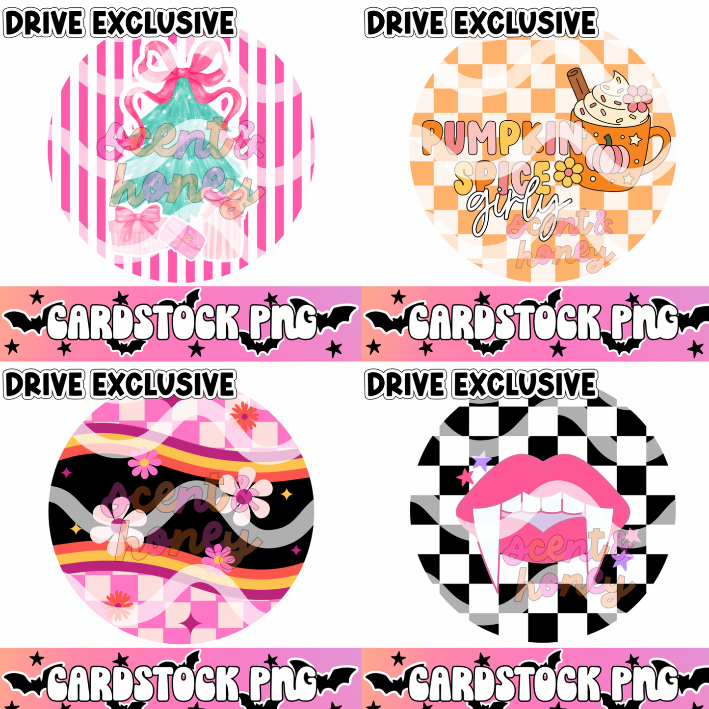 August 2025 Cardstock PNG Drive