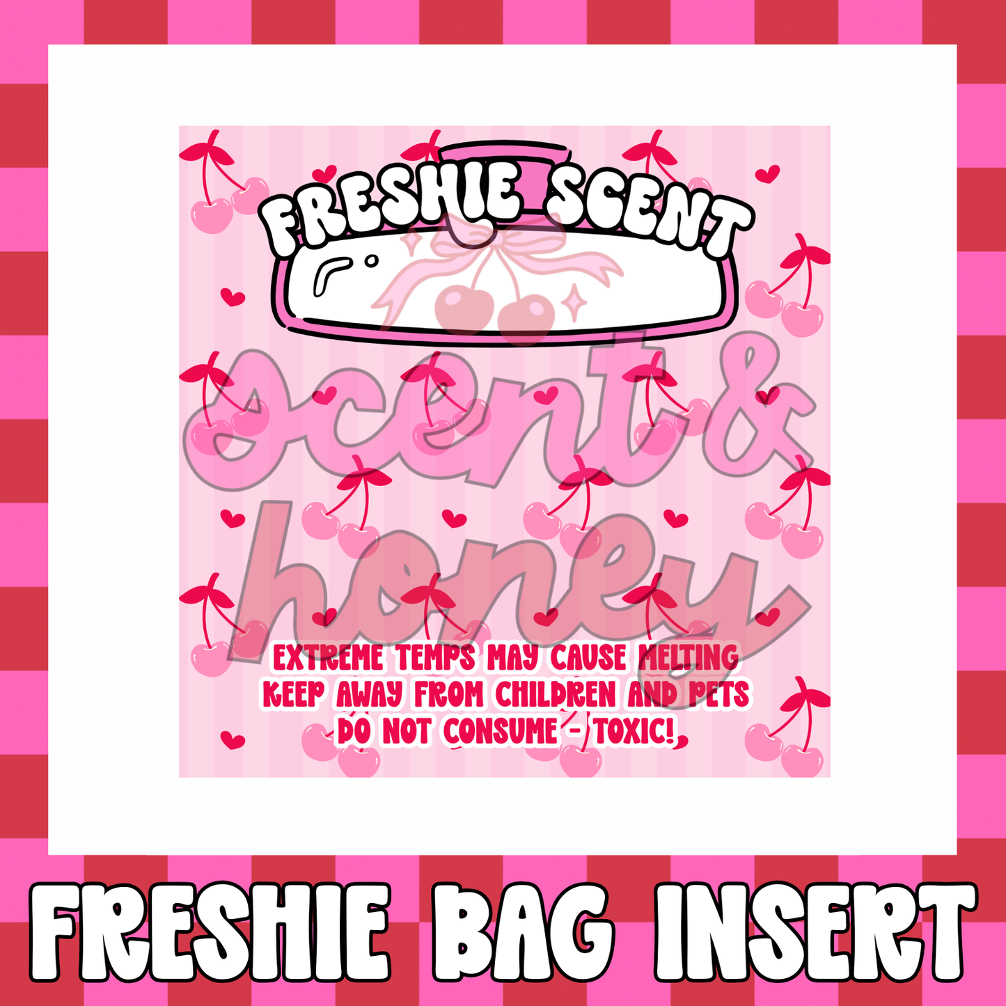 Cherry Freshie Insert