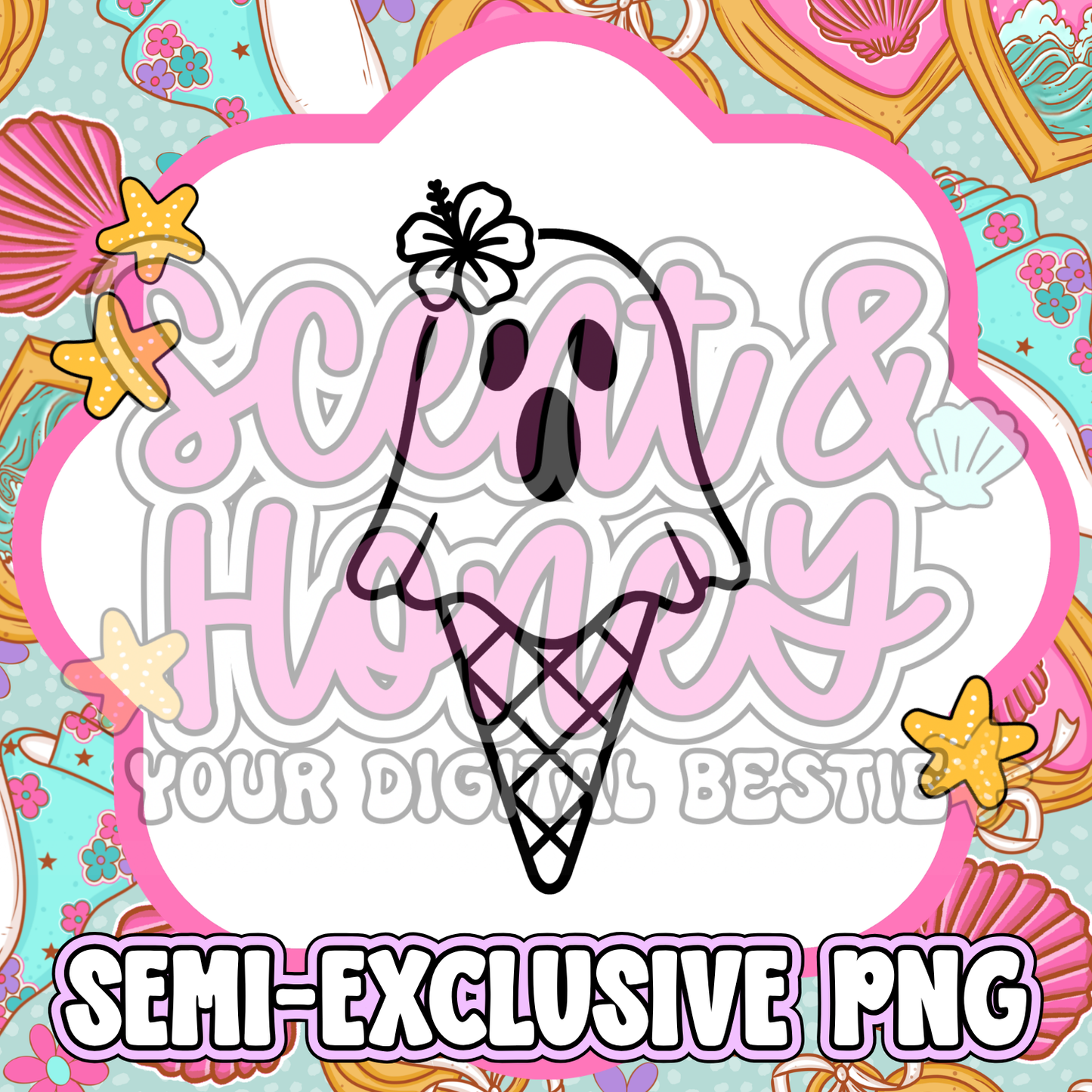 **SEMI-EXCLUSIVE** Ghosty Ice Cream PNG