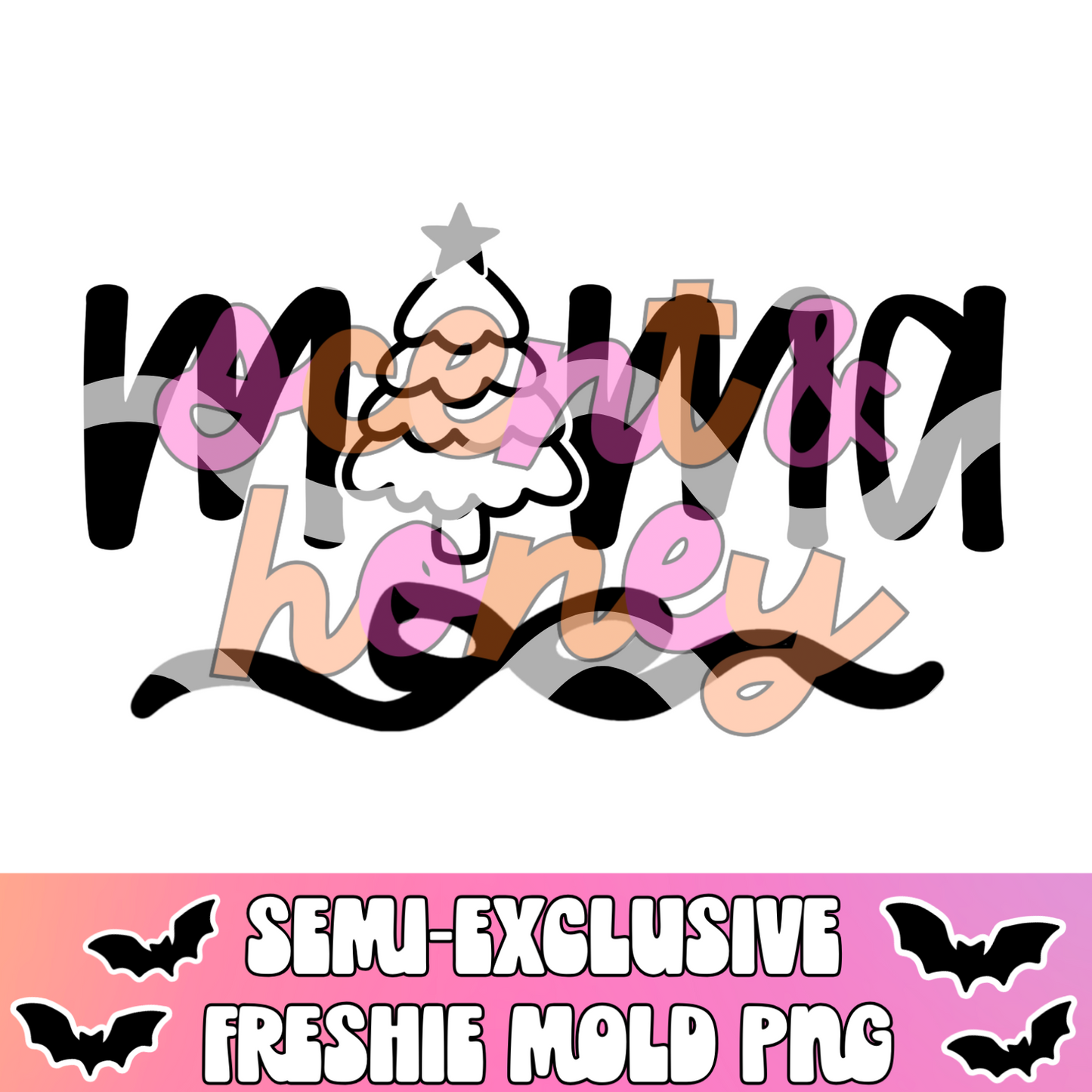 **SEMI-EXCLUSIVE** Christmas Tree MAMA PNG Download