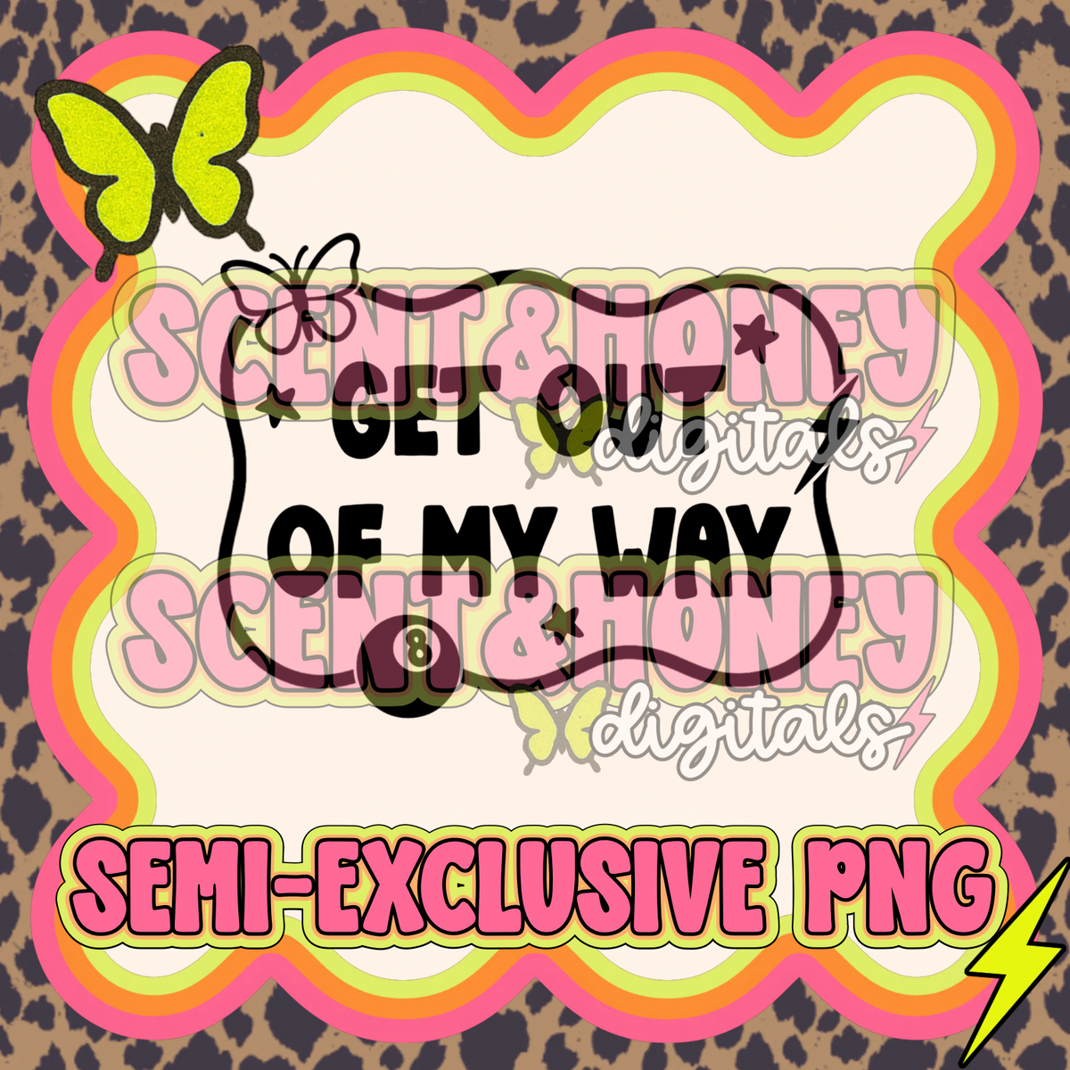 **SEMI-EXCLUSIVE** Get Out Of My Way PNG