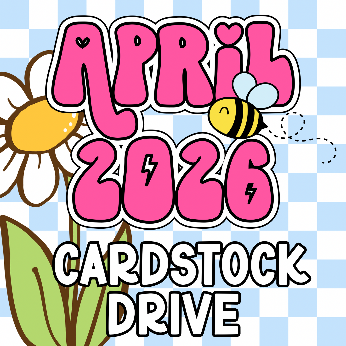 April 2026 Cardstock PNG Drive