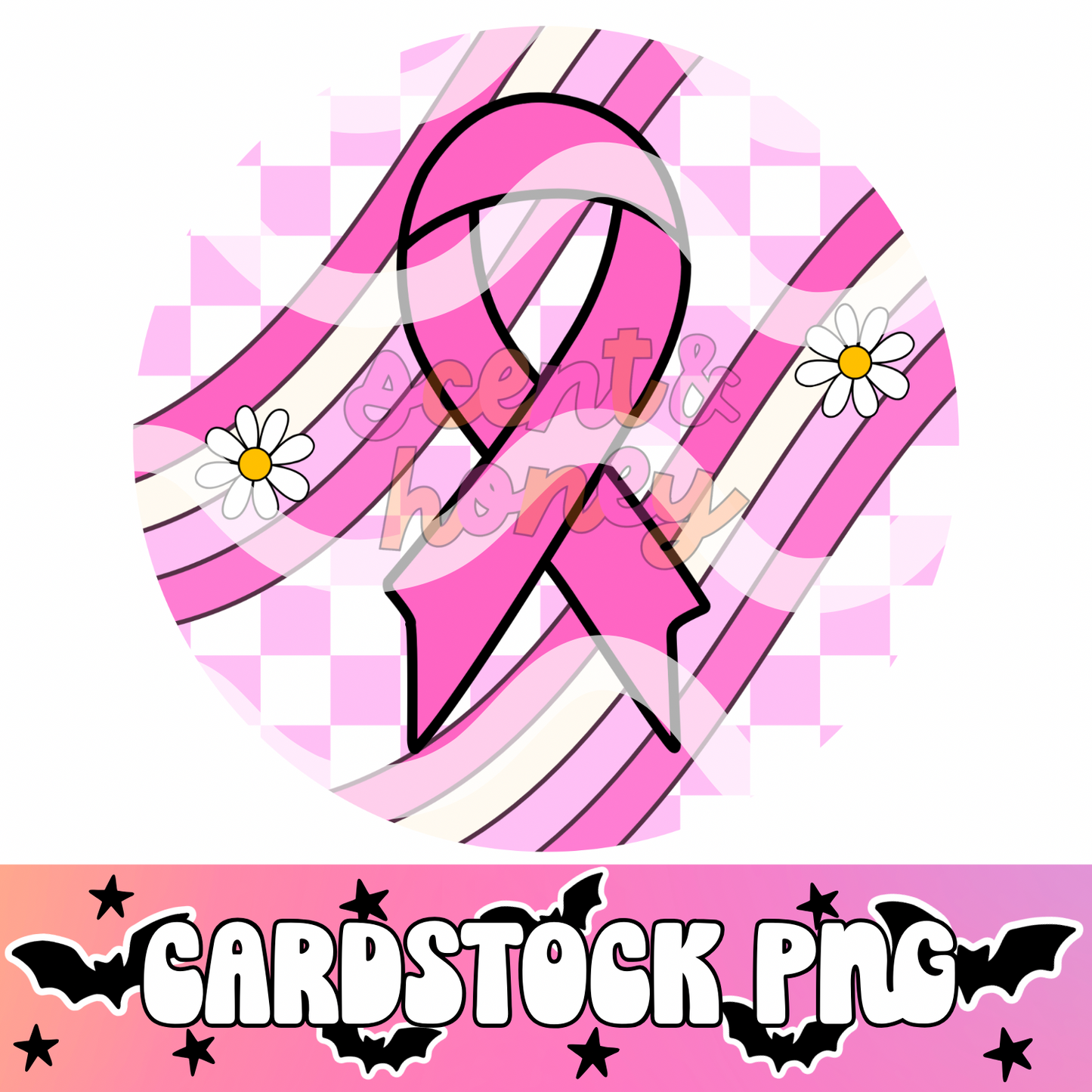 Breast Cancer Awareness Cardstock PNG