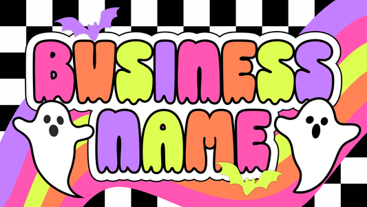 Pre-Made Facebook Banner - Spooky Ghosts