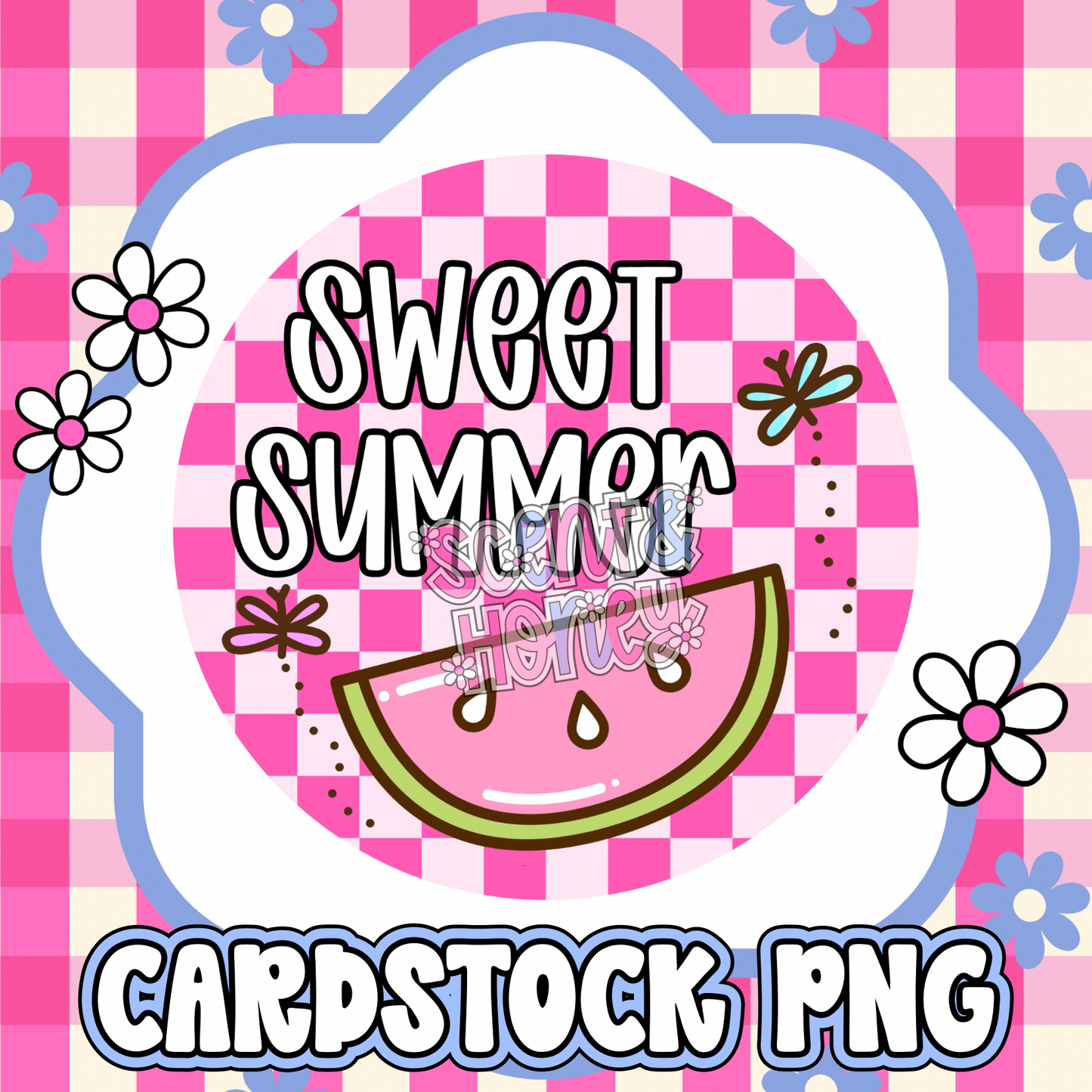 Sweet Summer Cardstock PNG