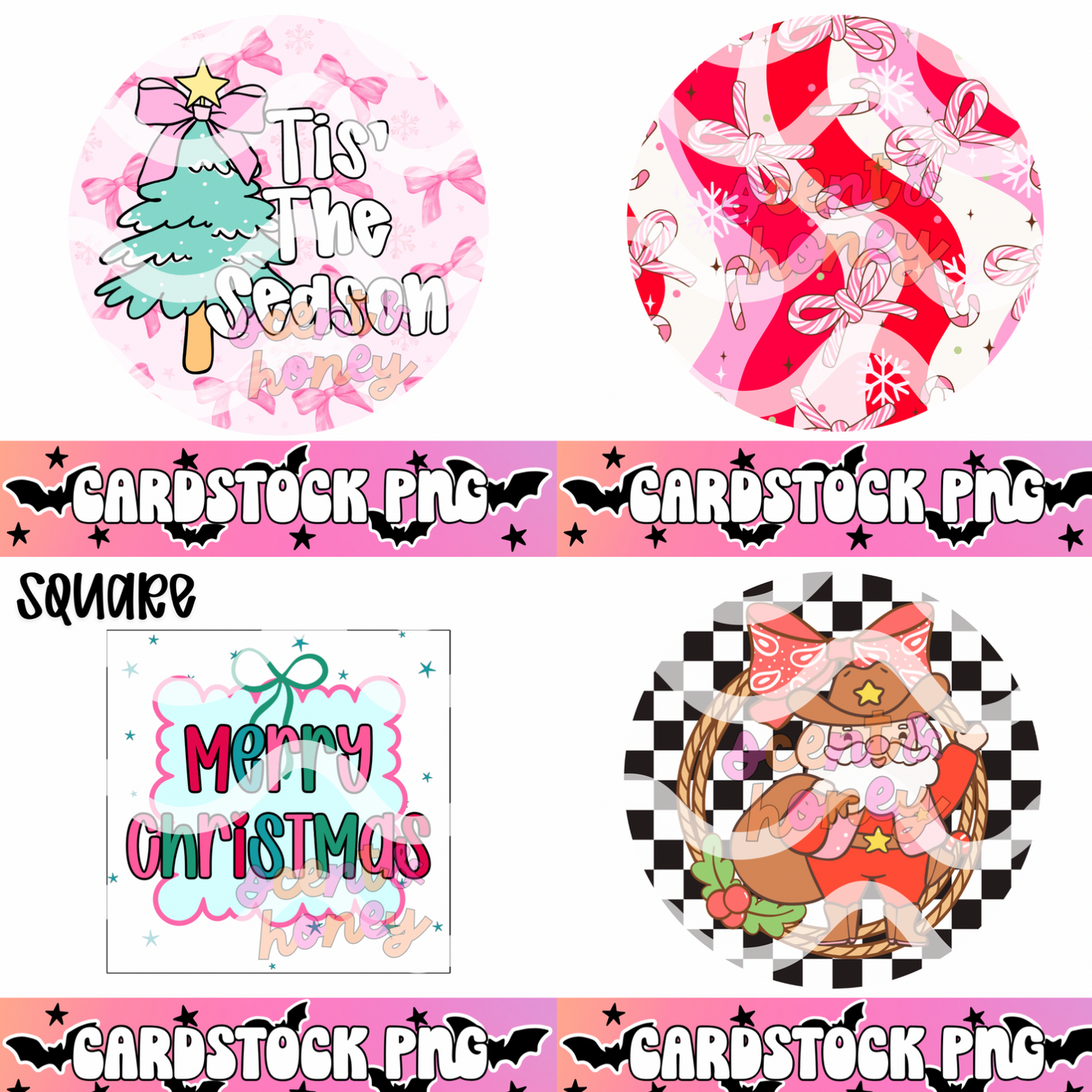 September 2025 Cardstock PNG Drive (40 total images)