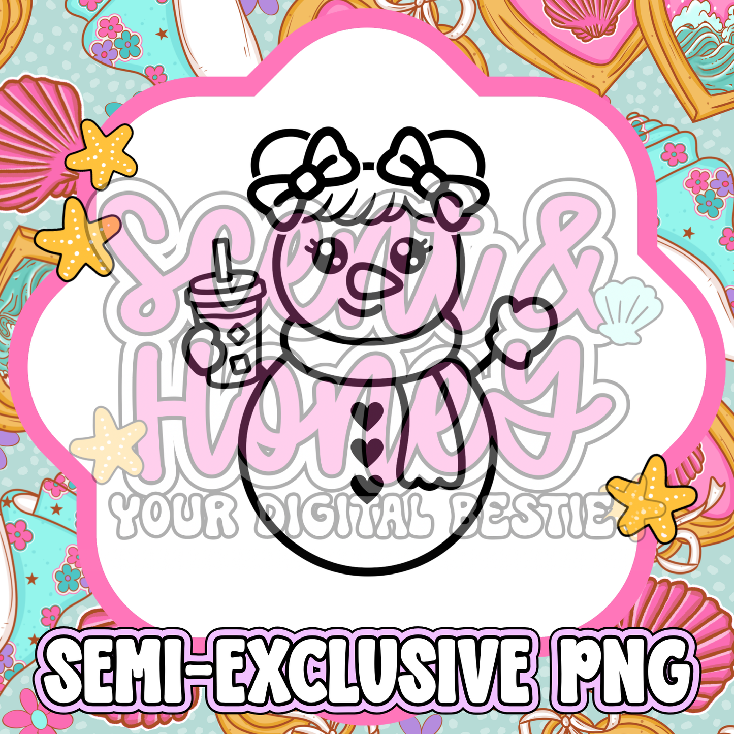 **SEMI-EXCLUSIVE** Snow Girl with Iced Coffee