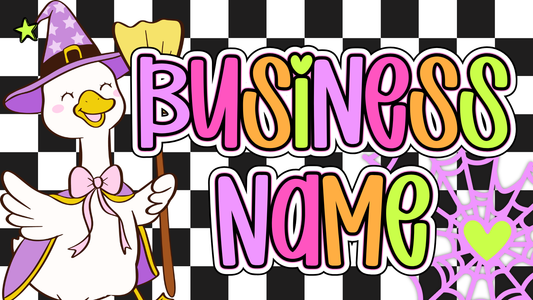 Pre-Made Facebook Banner - Witchy Goose