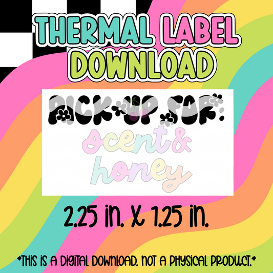 Pick Up For Thermal Label