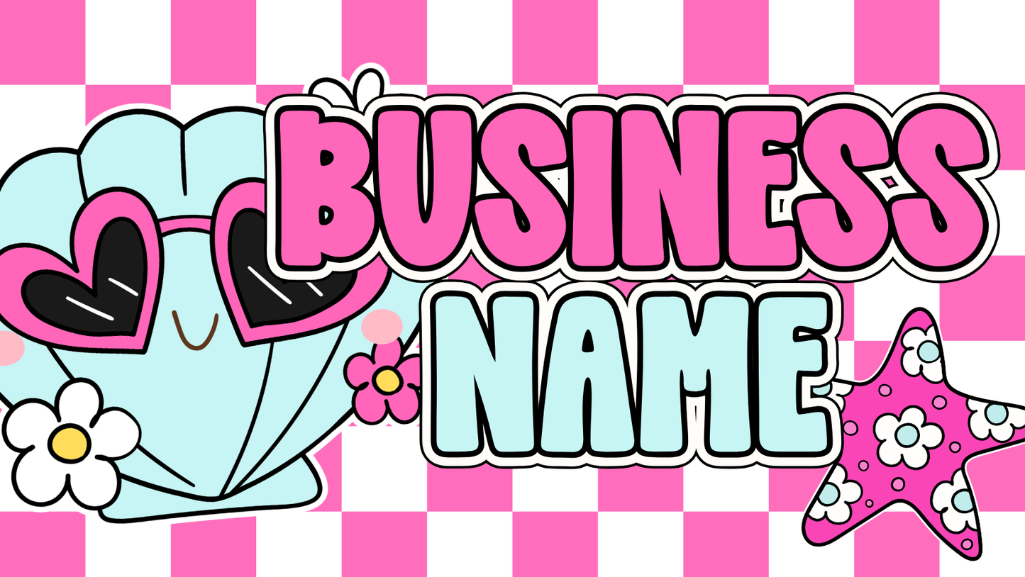 Pre-Made Facebook Banner - Groovy Shell