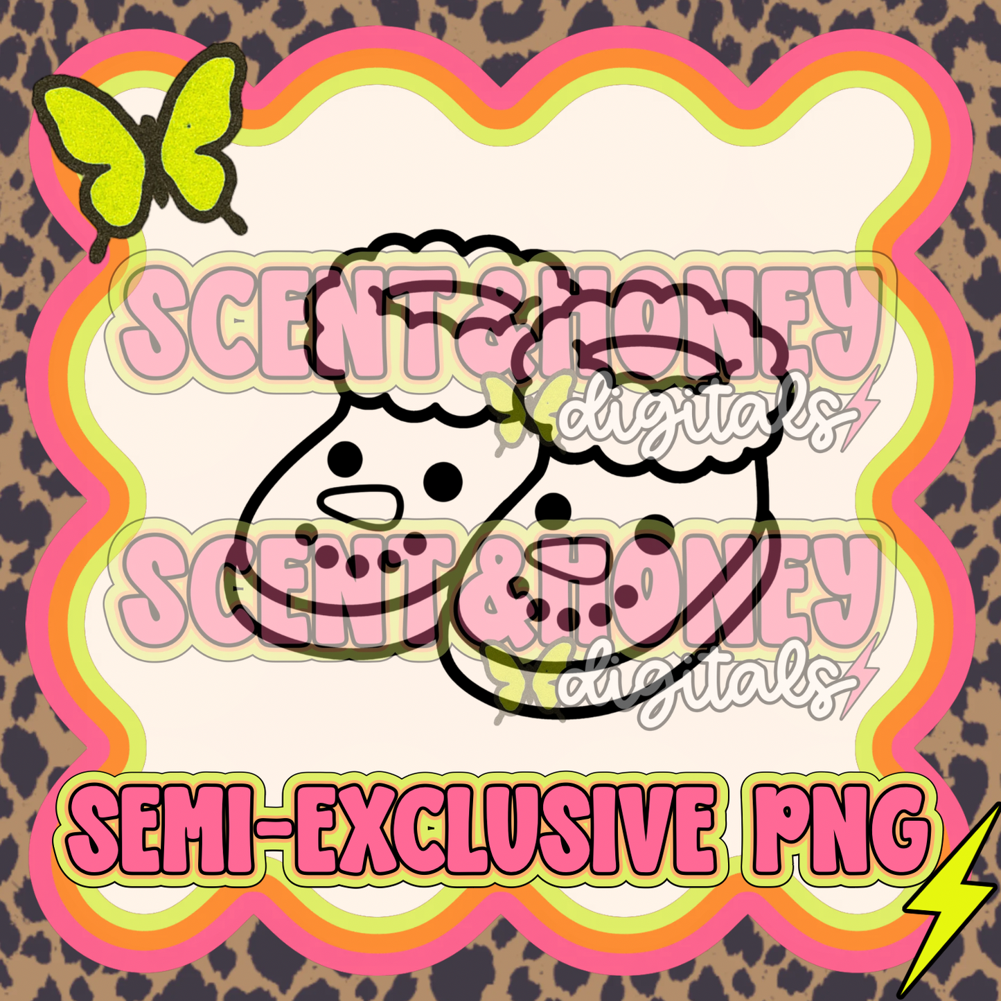 **SEMI-EXCLUSIVE** Cozy Boots (snowman) PNG