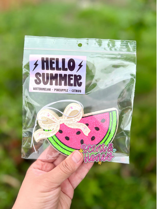 RTS Watermelon Freshie - Hello Summer