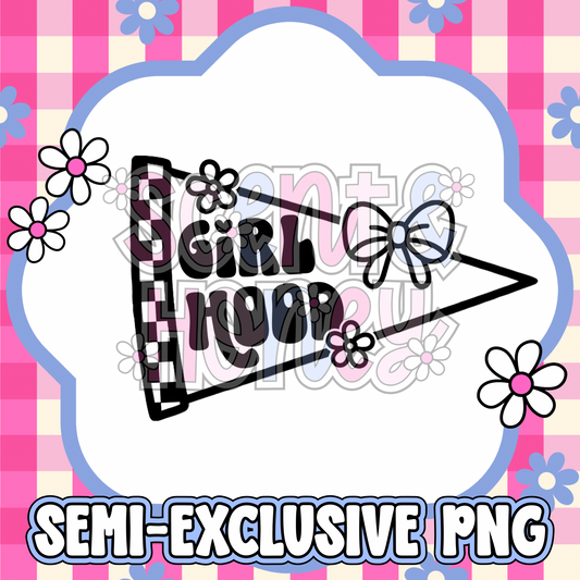 **SEMI-EXCLUSIVE** Girlhood Flag PNG
