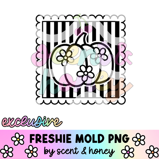 **SEMI-EXCLUSIVE** Cute Framed Pumpkin PNG Download