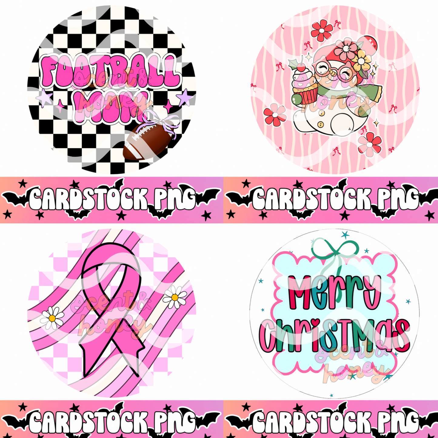 September 2025 Cardstock PNG Drive (40 total images)