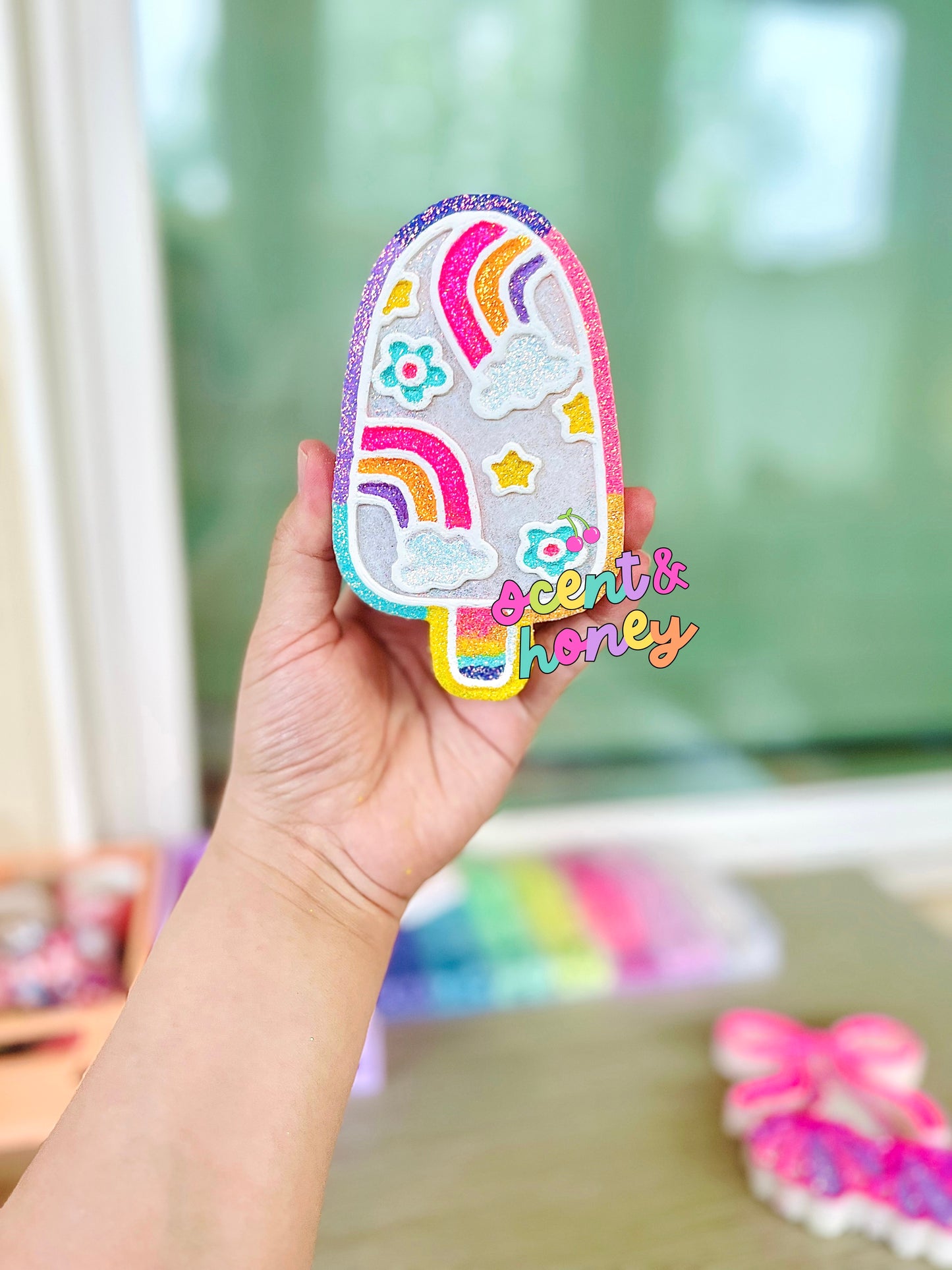 Rainbow Popsicle Freshie