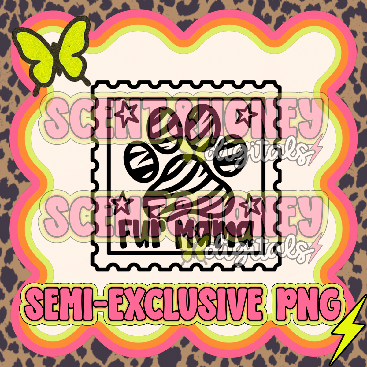 **SEMI-EXCLUSIVE** Fur Mama Stamp PNG